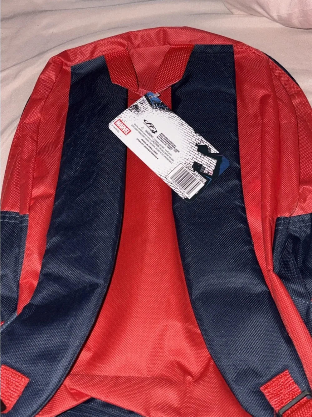 Marvel Spider-Man Backpack in Blue and Red
